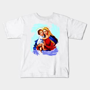 Madonna with Child Kids T-Shirt